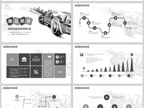 汽車公司市場銷售與調(diào)查高清設(shè)計素材 14.51MB營銷PPT大全與市場調(diào)研模板下載